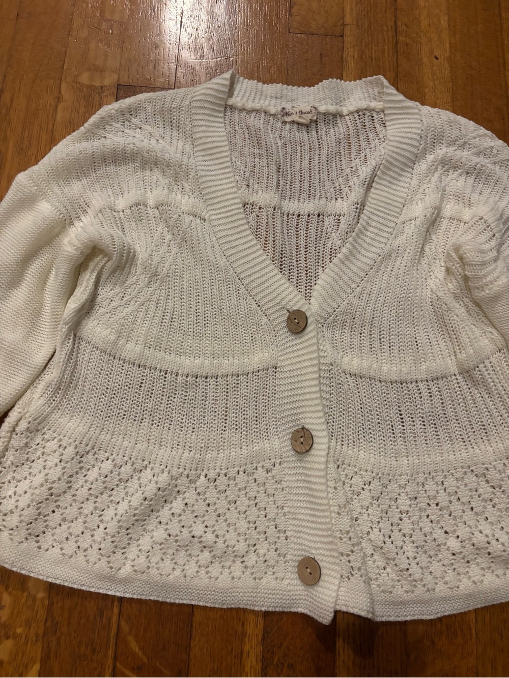Hem & Thread Knit Cardigan - Picture 2 of 6